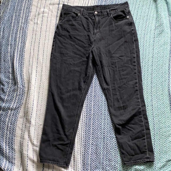 American Eagle Outfitters Denim - Black American Eagle Mom Jeans